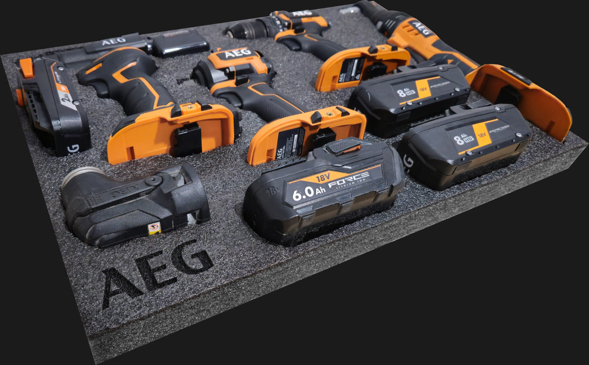AEG Tools Foam Perspective