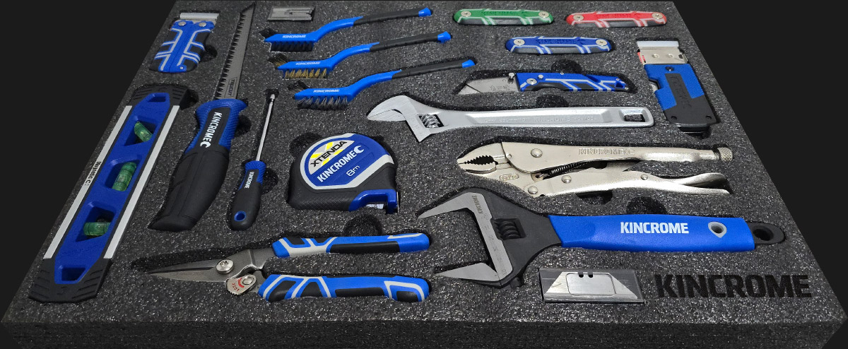 Kincrome Tools Foam Layout